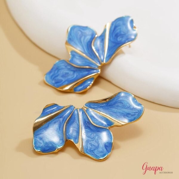 Aretes Media Flor