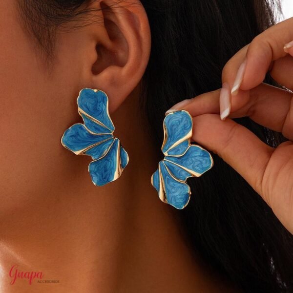 Aretes Media Flor