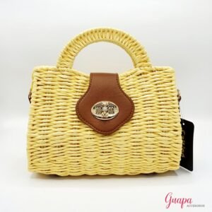 Cartera Tipo Mimbre
