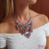 Collar Metálico Plateado