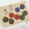 Aretes Goldfilled Tejidos