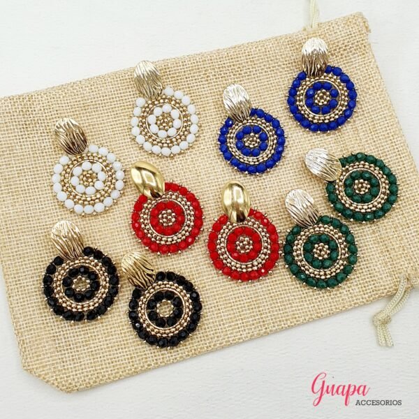 Aretes Goldfilled Tejidos