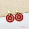 Aretes Goldfilled Tejidos
