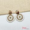 Aretes Goldfilled Tejidos