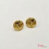Aretes Acero Botón