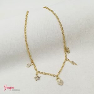 Collar Goldfilled Multidijes