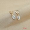 Argollas Goldfilled & Perla