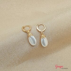 Argollas Goldfilled & Perla