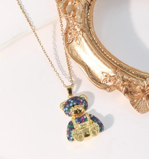Cadena Osito Multicolor