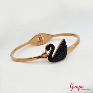 Manilla Acero Oro Rosa