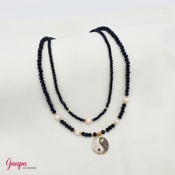 Collar Goldfilled Yin Yang