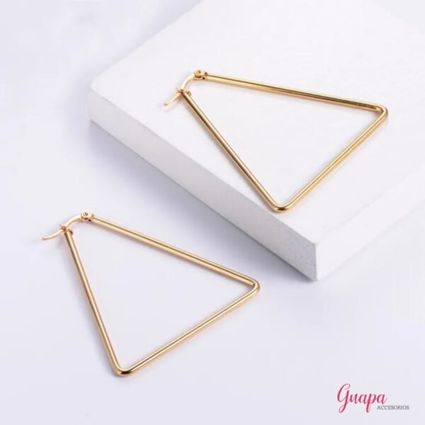 Argollas Triangulares Acero