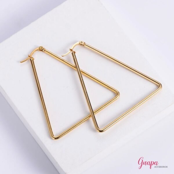 Argollas Triangulares Acero