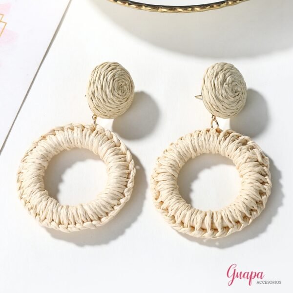 Aretes tipo Mimbre