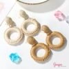 Aretes tipo Mimbre
