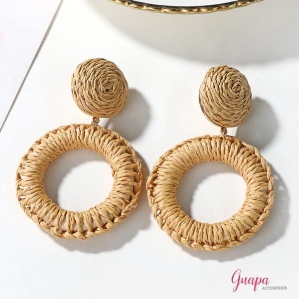 Aretes tipo Mimbre
