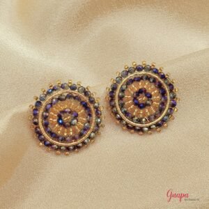 Aretes Bronce Tejidos