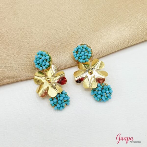 Aretes Bronce Tejidos