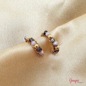 Argollas Goldfilled Tejidas