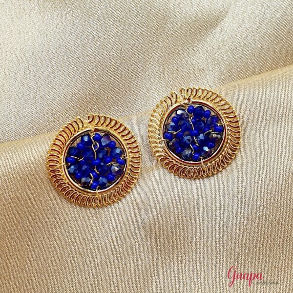 Aretes Bronce Tejidos