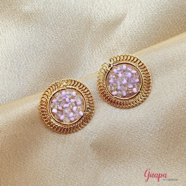 Aretes Bronce Tejidos