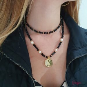 Collar Goldfilled Yin Yang