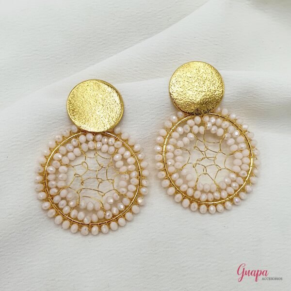 Aretes Bronce Tejidos