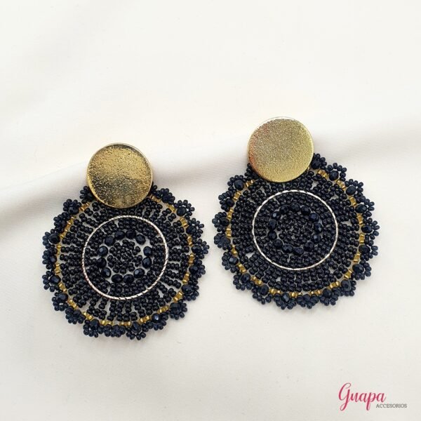 Aretes Bronce Tejidos
