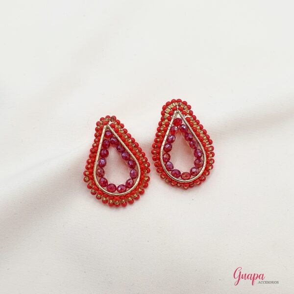 Aretes Bronce Tejidos