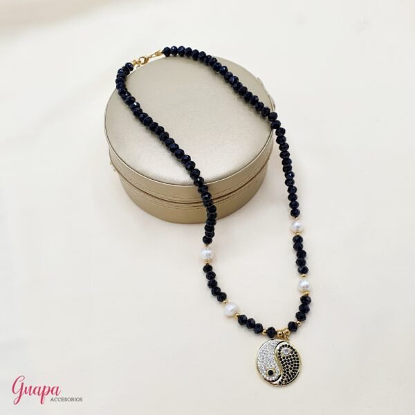 Collar Goldfilled Yin Yang