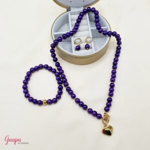 Juego Goldfilled & Perlas