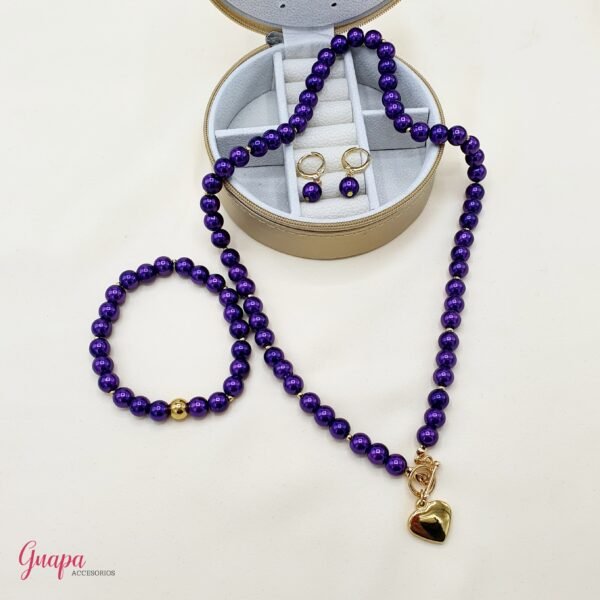 Juego Goldfilled & Perlas