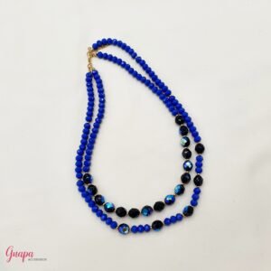 Collar 2 en 1 Goldfilled & Cristales