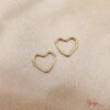 Argollas Corazón Acero