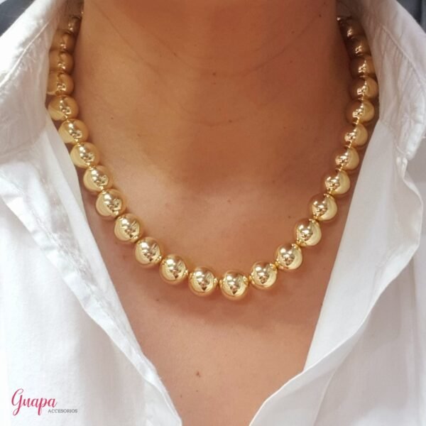 Collar Balines Goldfilled