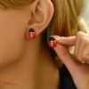 Aretes Ladybug