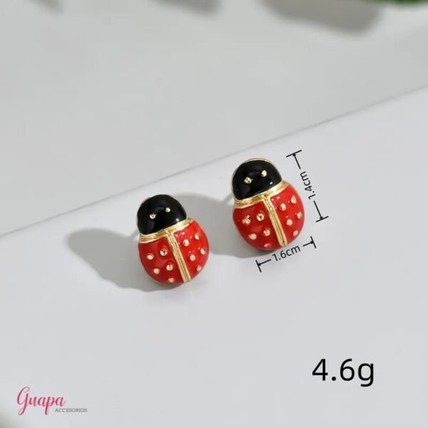 Aretes Ladybug