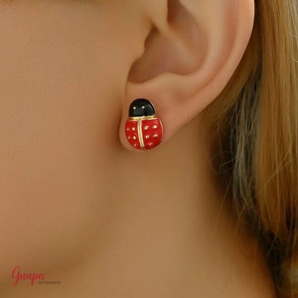Aretes Ladybug