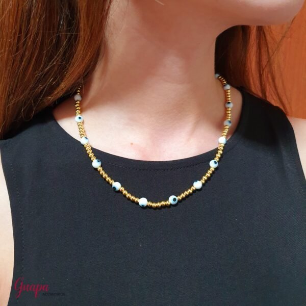 Collar Goldfilled Ojo Turco