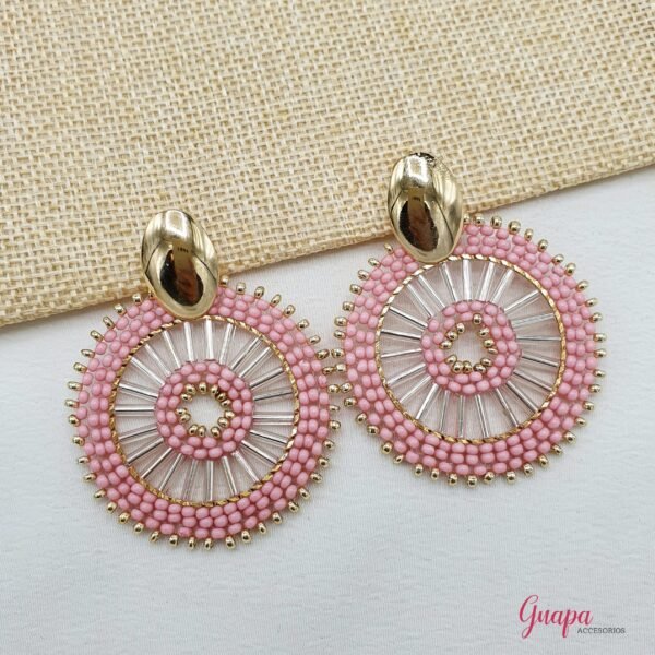 Aretes Goldfilled Tejidos