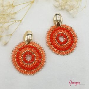 Aretes Goldfilled Tejidos