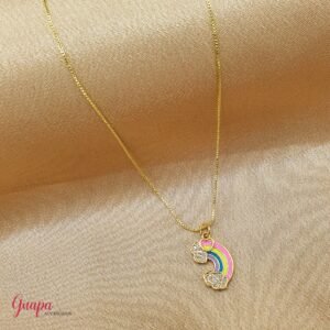 Juego Goldfilled Arco Iris