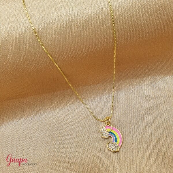Juego Goldfilled Arco Iris