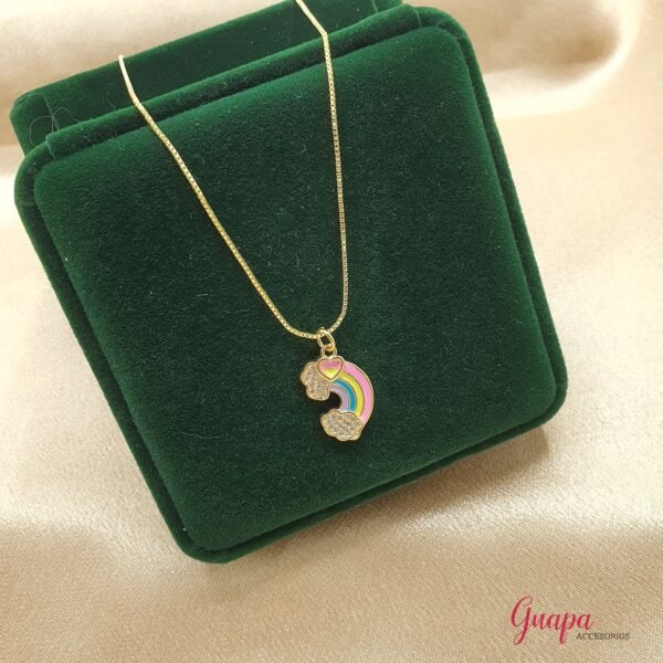 Juego Goldfilled Arco Iris