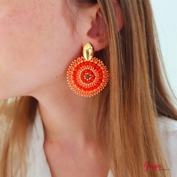 Aretes Goldfilled Tejidos