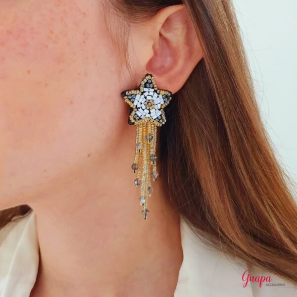 Aretes Estrella Tejidos
