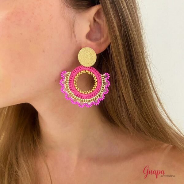 Aretes Tejidos