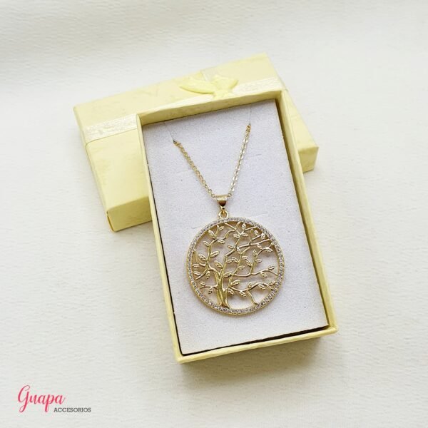 Cadena Arbol de la Vida Goldfilled