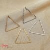 Argollas Triangulares Acero
