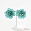 Aretes Acrílicos Flor